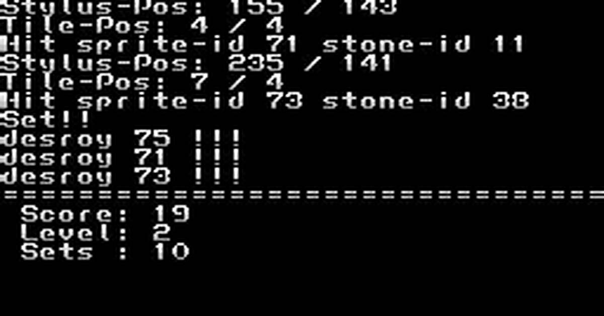 Setris - Gamebrew