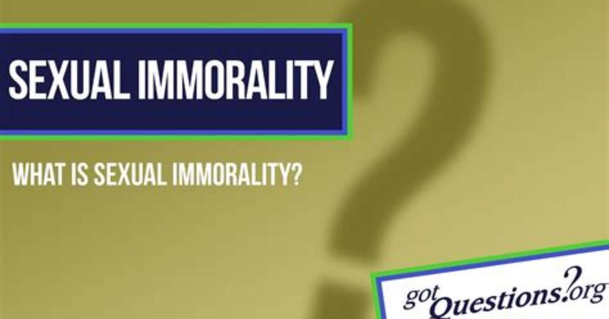 Sexual Immorality Examples