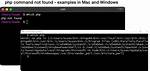 Sh: Php Command Not Found When Trying to Execute File from Web Broeser