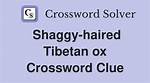 Shaggy, Long-Haired Ox Word Lanes – Answers