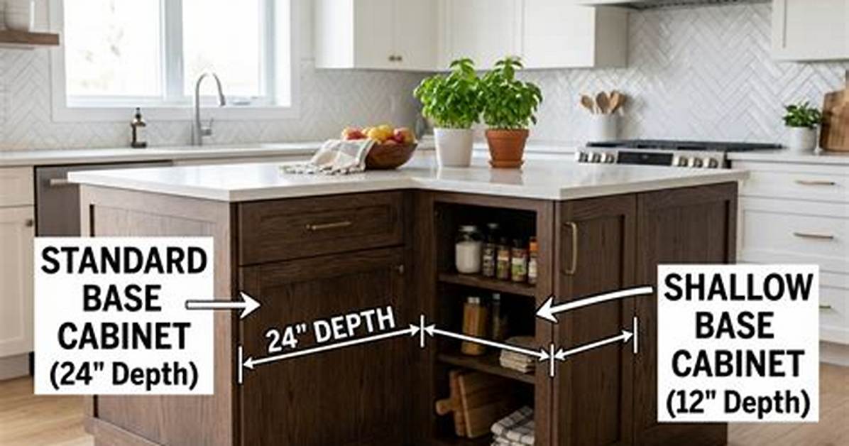 Shallow Base Cabinets