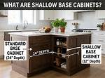 Shallow Base Cabinets