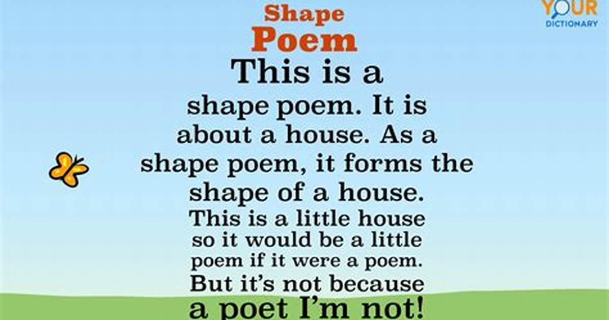 Shape Poem