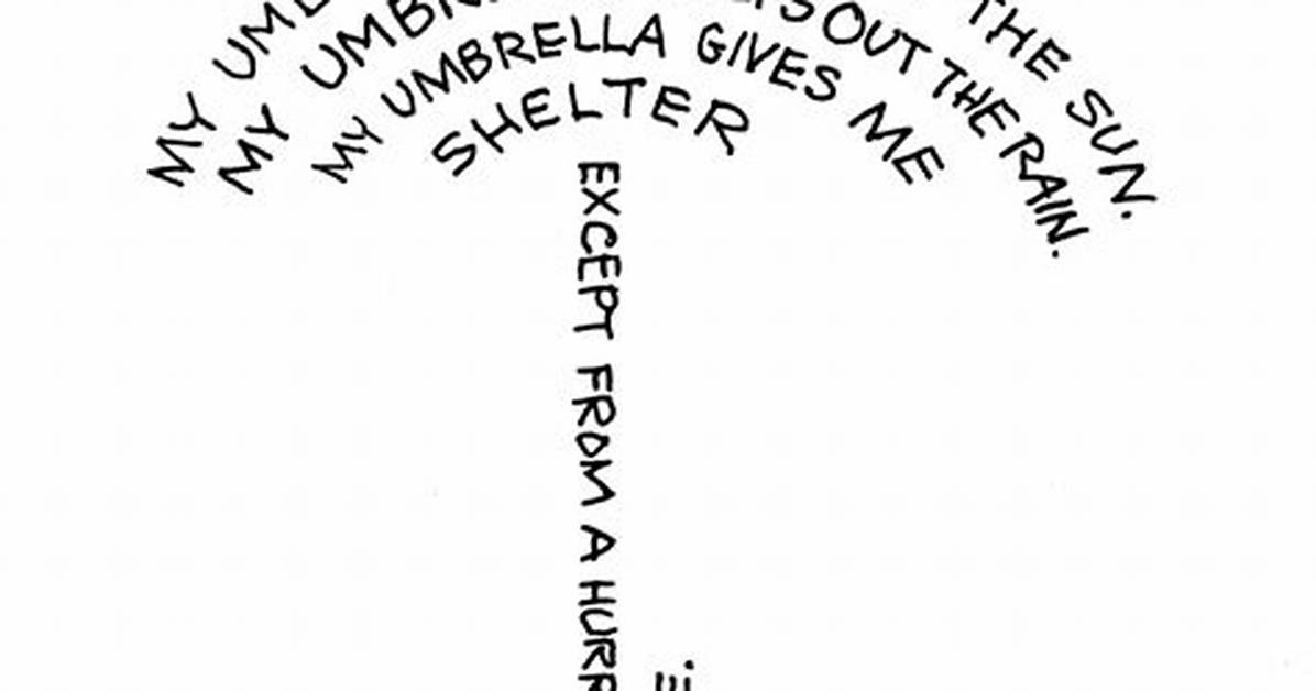 Shape Poems