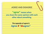Share the Same Opinion