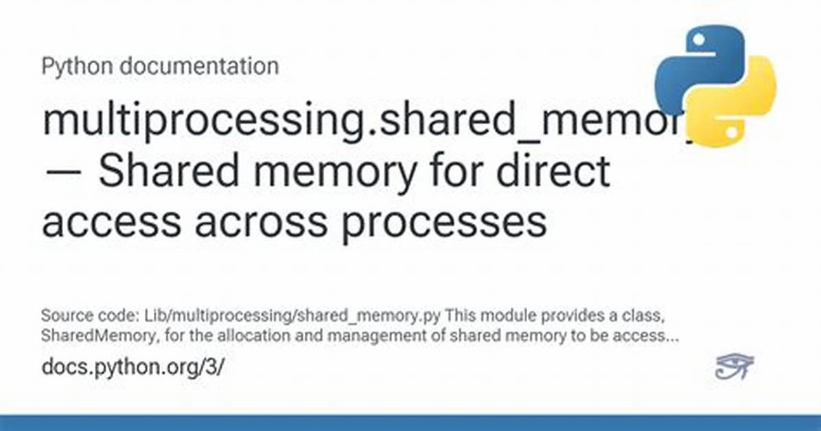 Shared Variable in Python's Multiprocessing