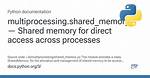 Shared Variable in Python's Multiprocessing