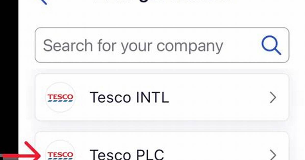 Shareview Tesco