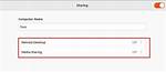 Sharing Enabled by Default in 22.04