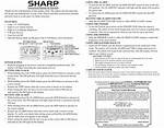 Sharp Alarm Clock Troubleshooting