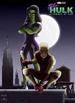 She-Hulk Fan Art Imagines Daredevil in Full Yellow Suit