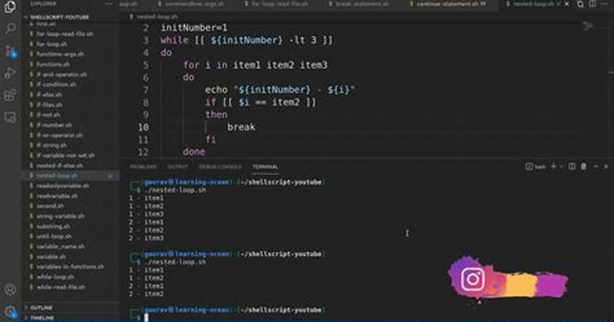 Shell Script Loop Through List Line by Line