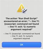 Shell Script Not Running, Command Not Found