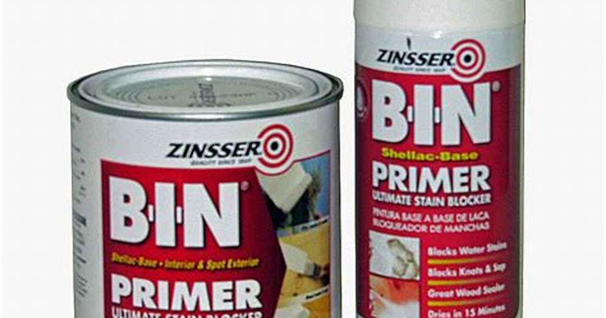 Shellac Based Primer