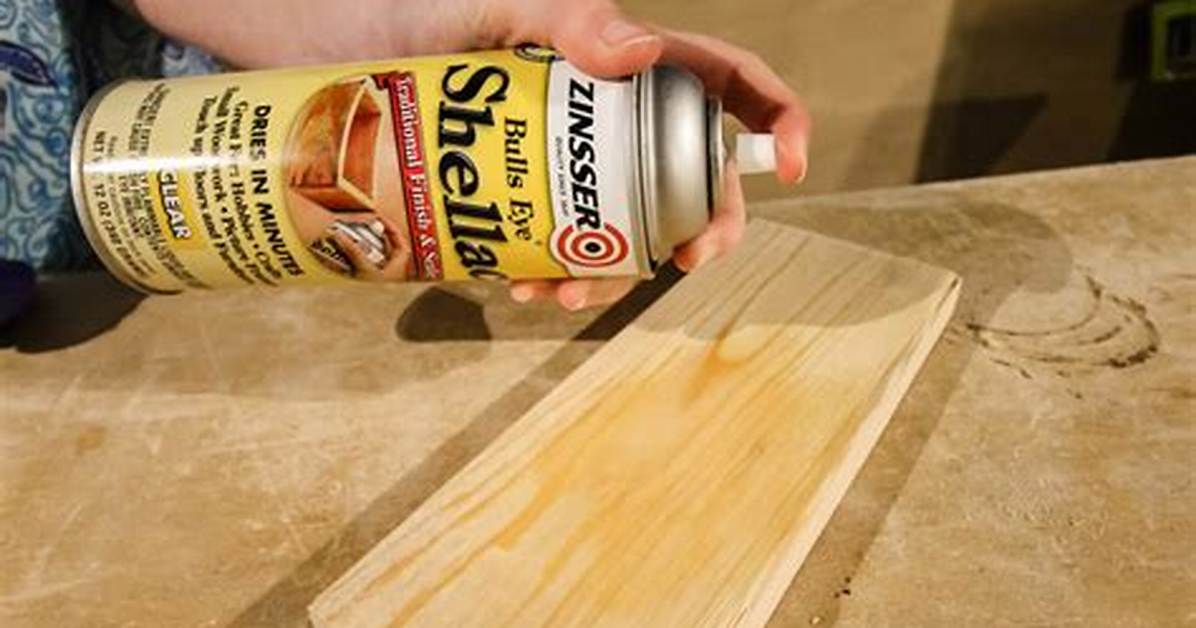 Shellac Spray
