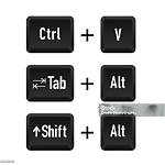 Shift or Tab for Example