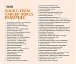 Short-Term Goals Examples