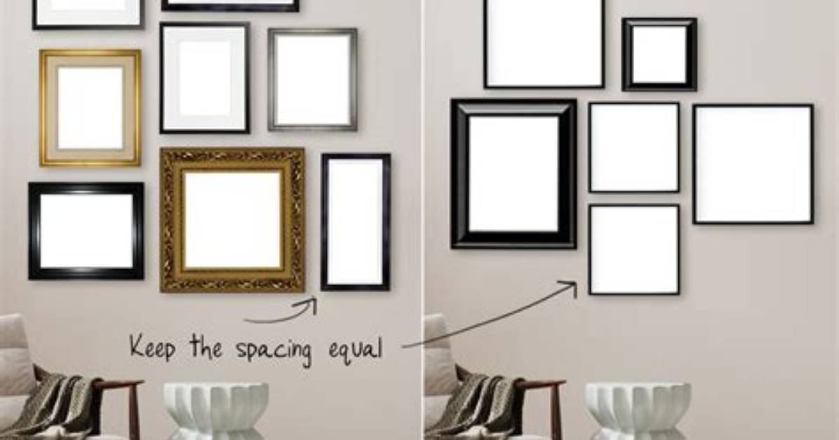Should All Picture Frames Match?