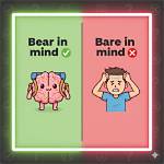 Should Bare in Mind?