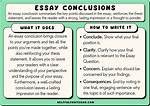 Should Conclusions Have References?