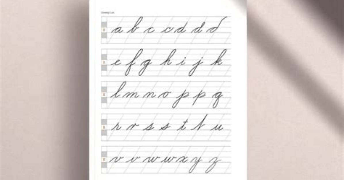 Should Cursive Be Slanted?