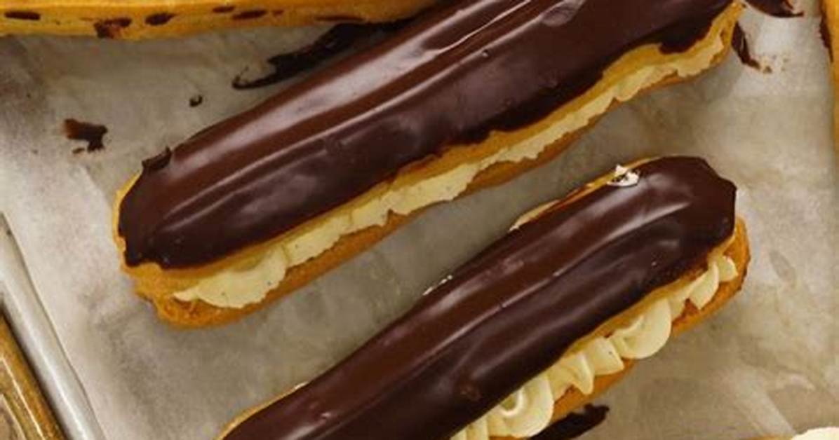 Should Eclairs Be Crispy?