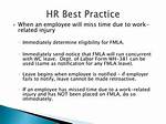 Should Fmla Run Concurrent with Workers Comp?