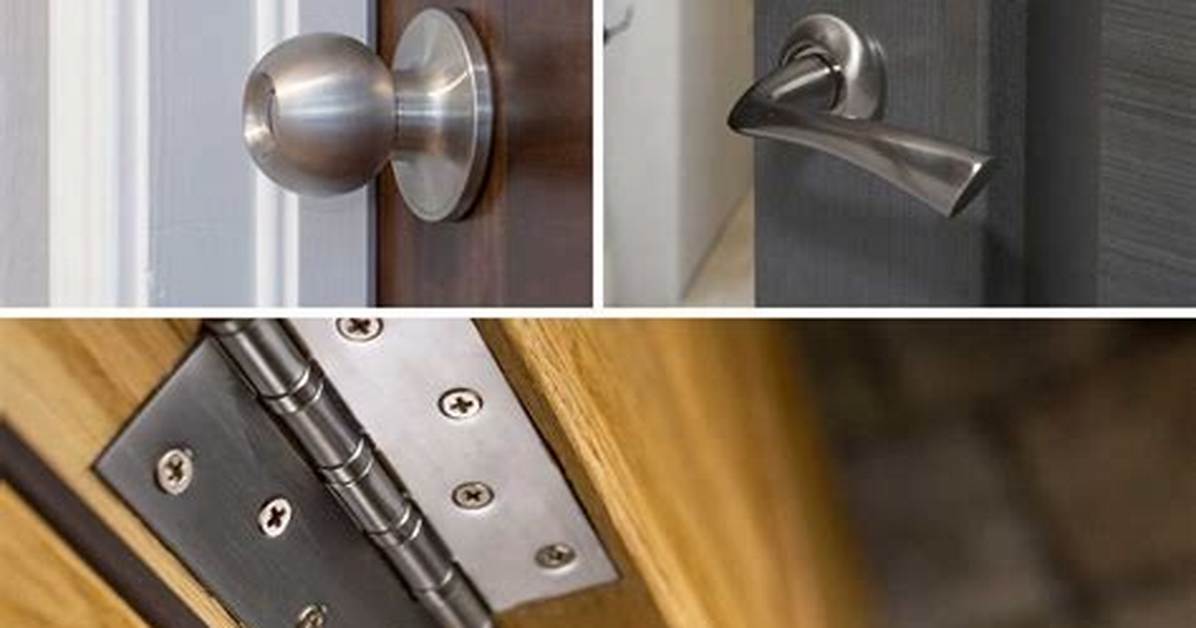 Should Hinges Match Cabinet Knobs?
