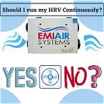 Should Hrv Run Continuously