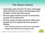 Should I Close Ifstream?