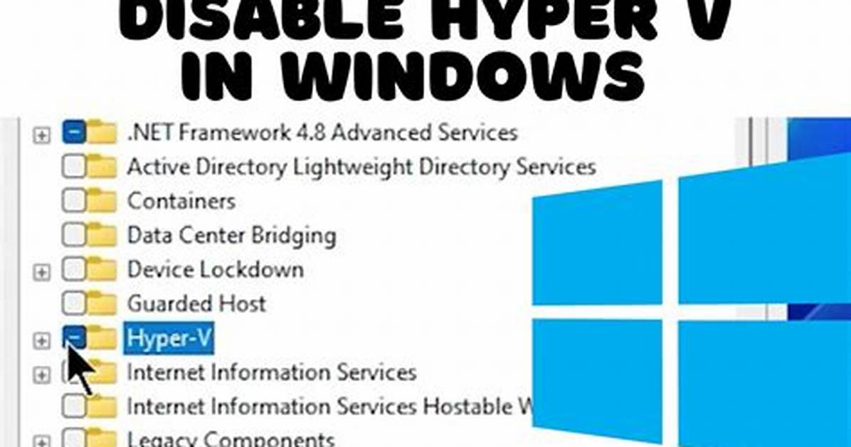 Should I Disable Hyper-v?