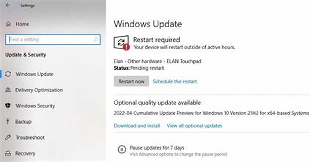Should I Do Optional Updates Windows 10?