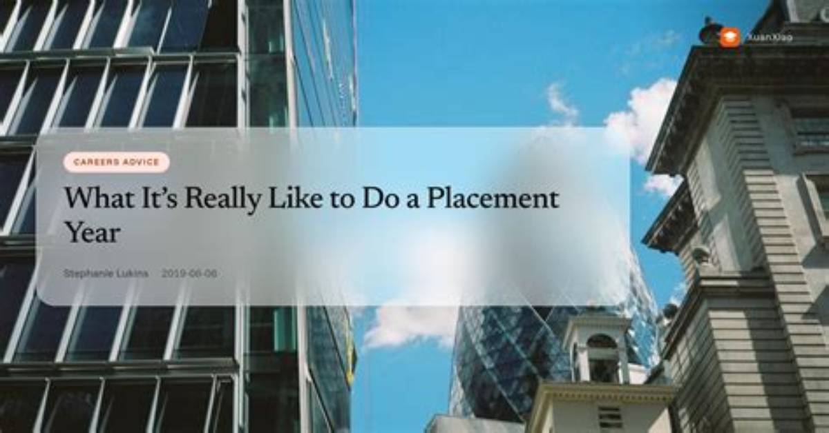 Should I Do Placement Year?