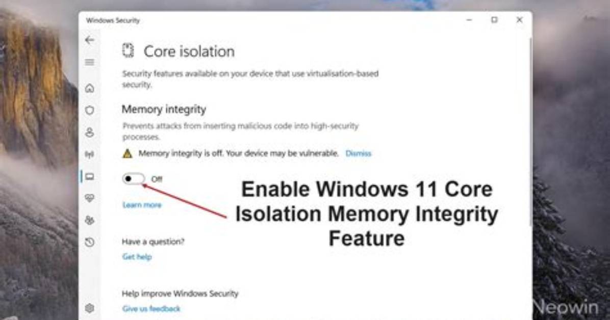 Should I Enable Core Isolation?