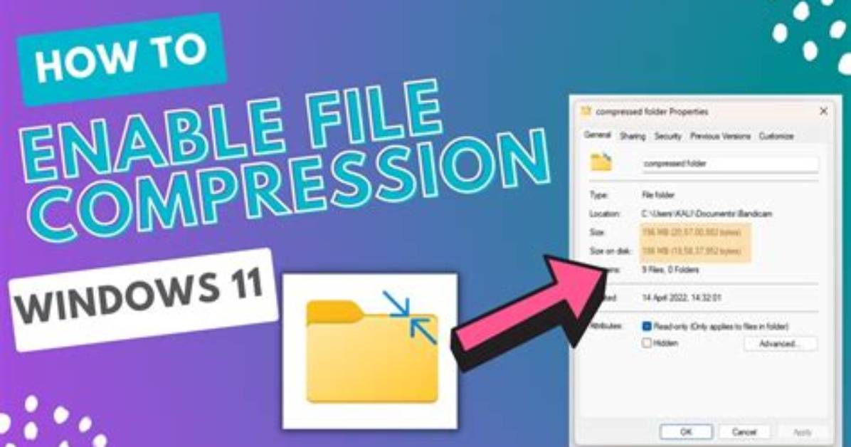 Should I Enable File and Folder Compression?