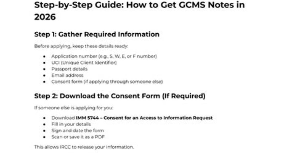 Should I Order Gcms Notes?