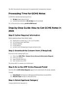 Should I Order Gcms Notes?