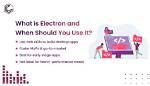 Should I Use Electron