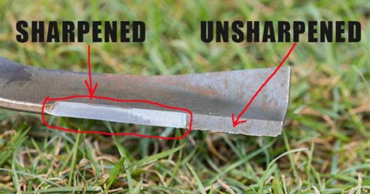Should Mower Blades Be Sharp?