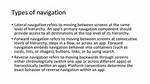 Should Navigation Be Defined in Lists?