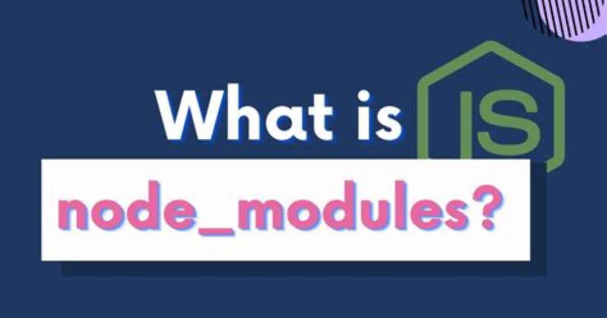 Should Node_Modules Be Checked in?