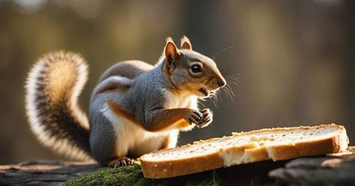 Should Squirrels Eat Bread?