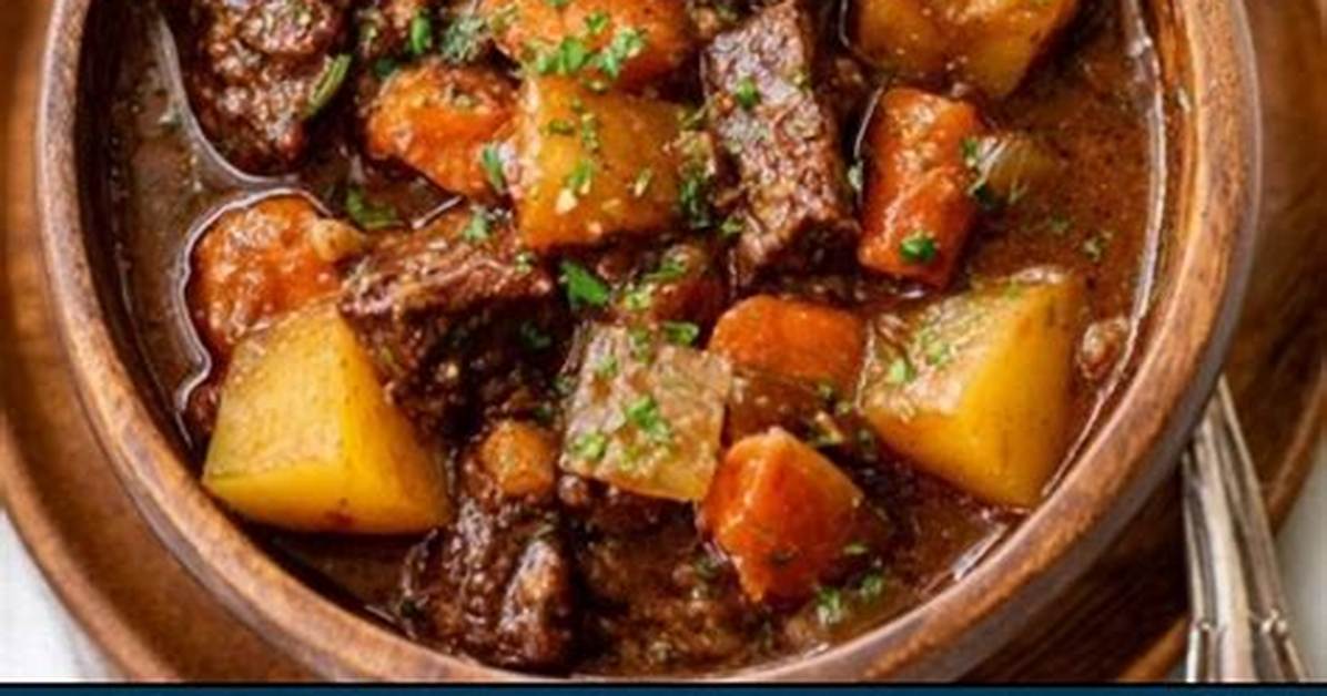Should Stew Be Thick?