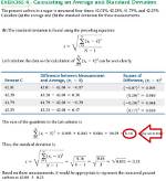 Should You Round Standard Deviation?