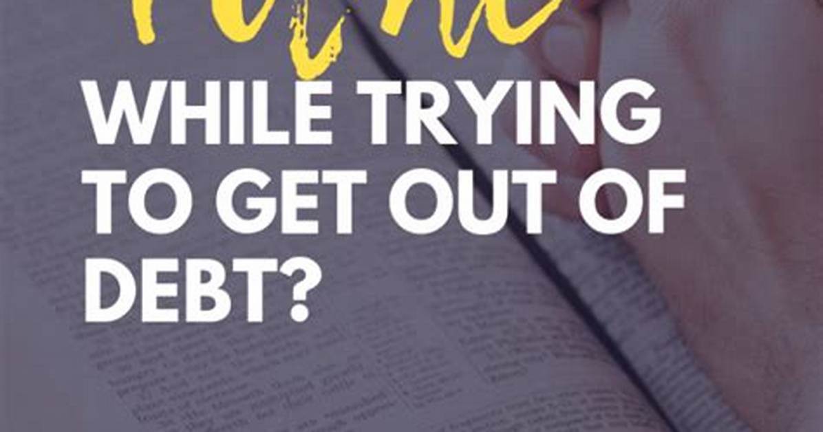 Should You Tithe While in Debt?