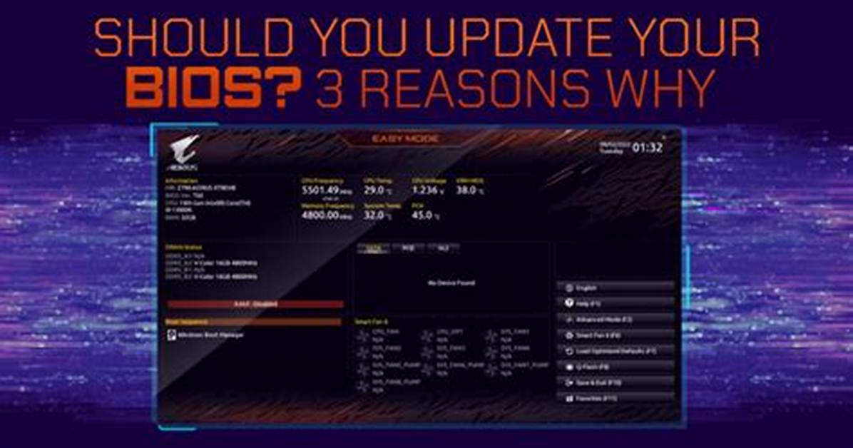 Should You Update Bios?