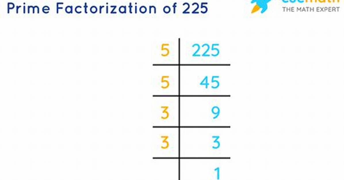Show Factorization for 225