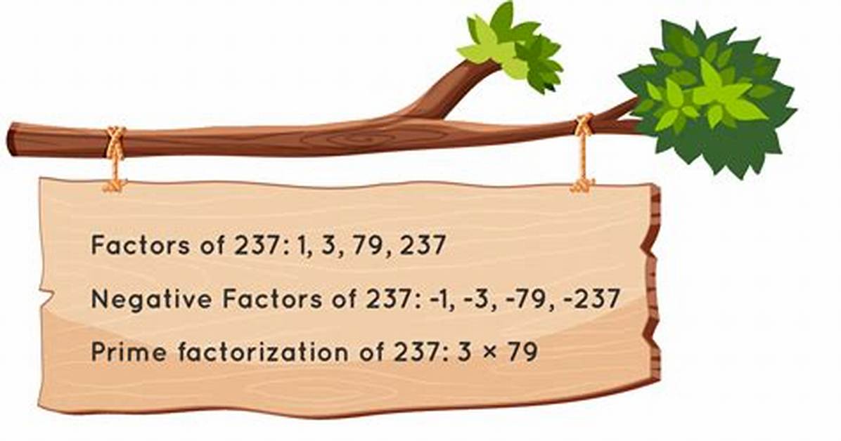 Show Factorization for 237