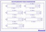 Shuffleboard Table Dimensions