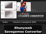 Shunyweb Savegames Converter - Gamebrew